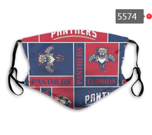 2020 NHL Florida Panthers Dust mask with filter->nhl dust mask->Sports Accessory